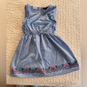 Girls Nautica casual dress size 7.